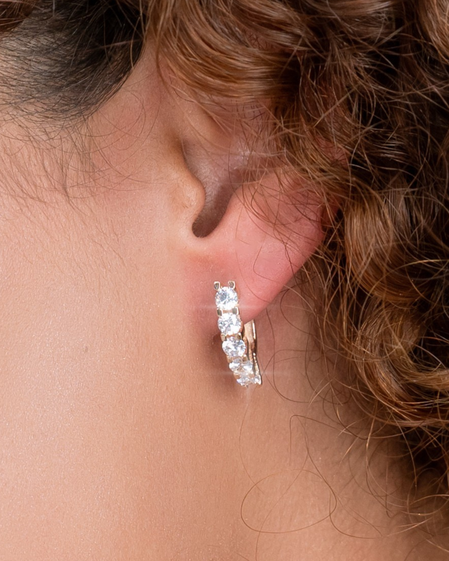 Earrings with Zirconia stones