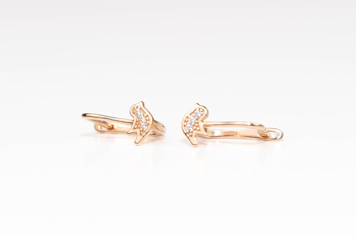 Kids Earrings Little Bird