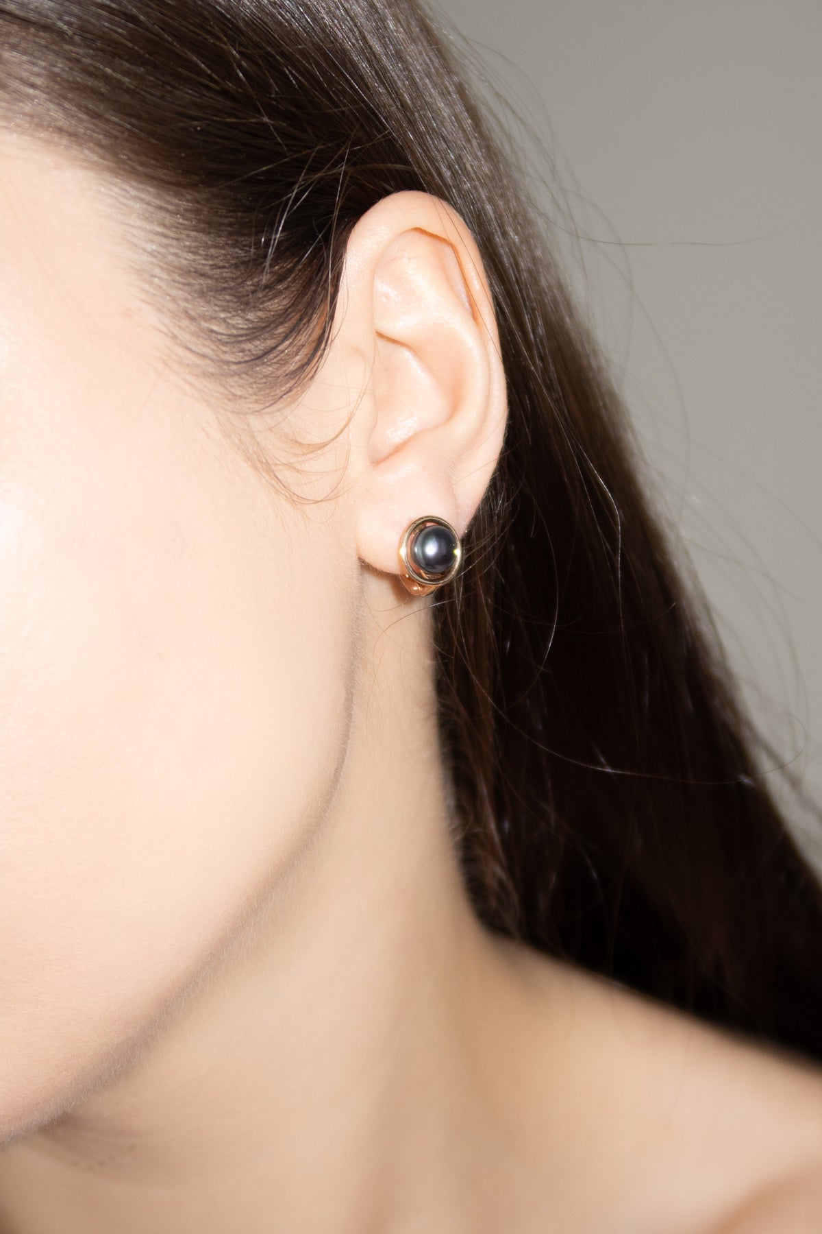 Black Pearl Earrings