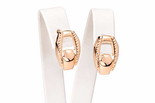 Rose Gold 585 Earrings