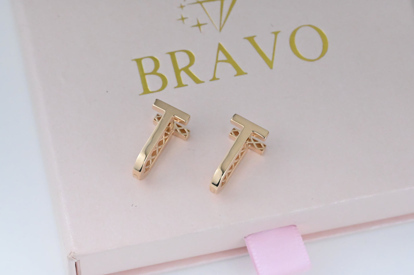 Rose Gold Earrings