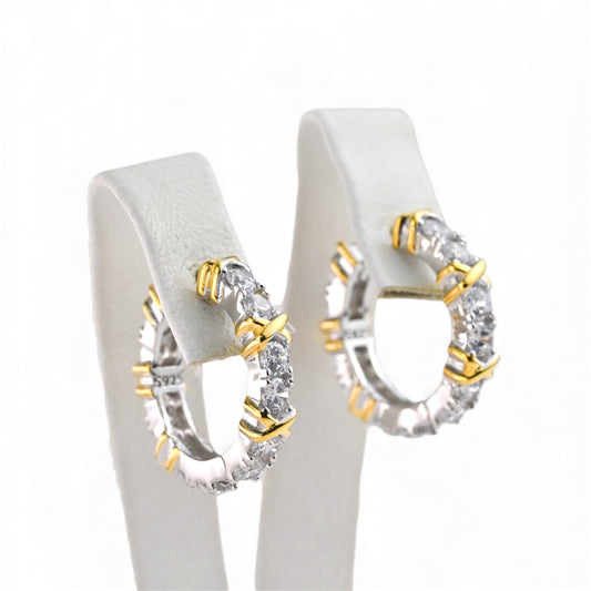 Silver Hoops Earrings