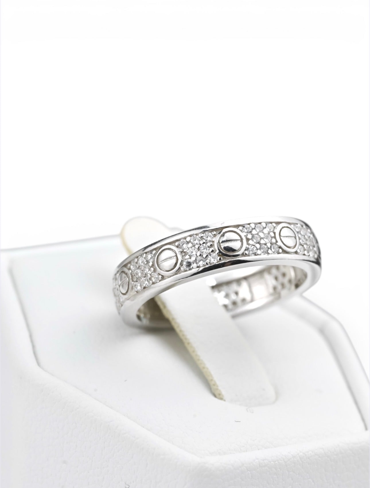 Silver Set with Zirconia stones