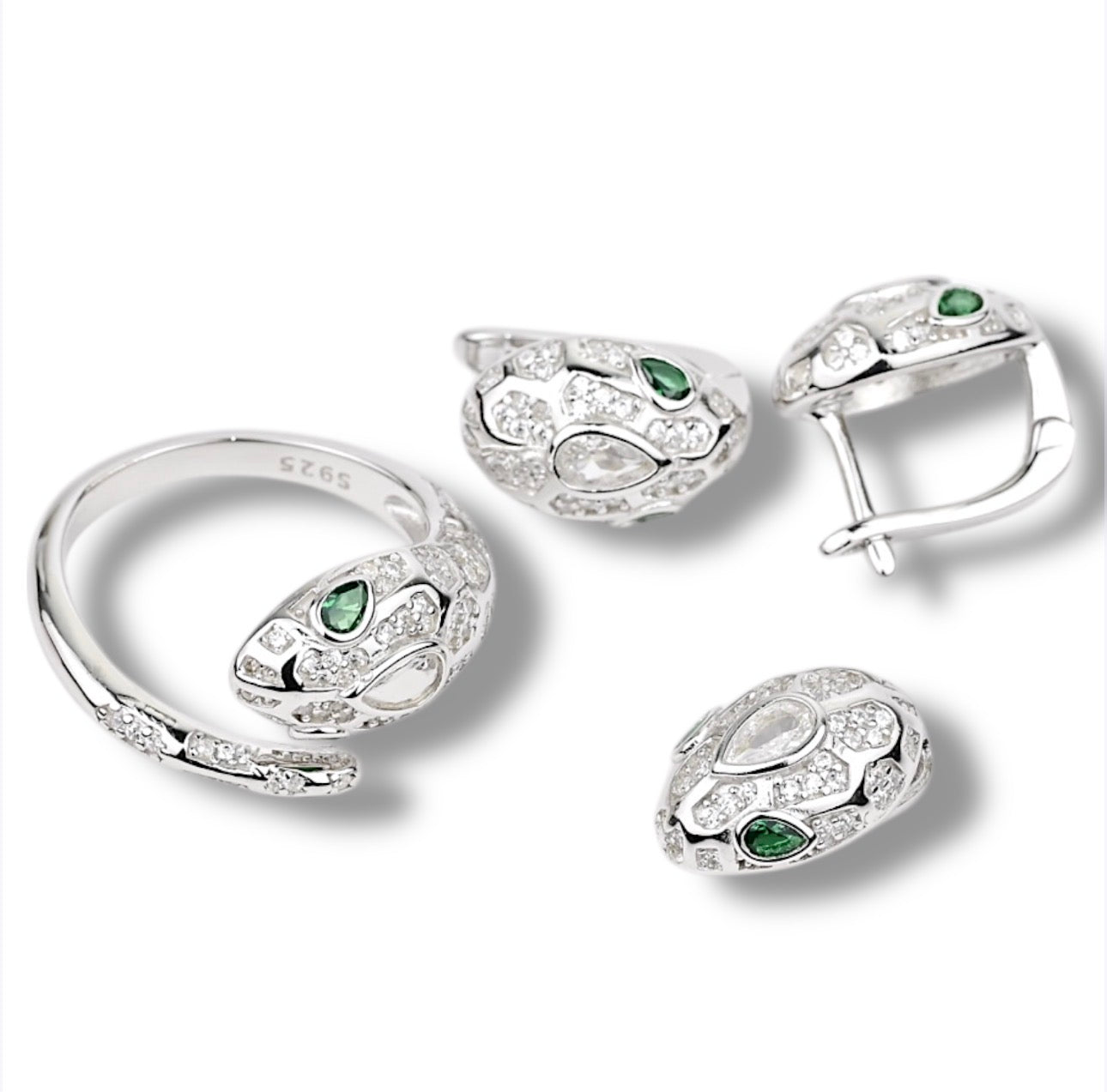 Silver Snake Set