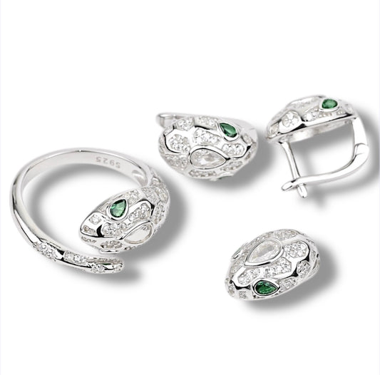 Silver Snake Set