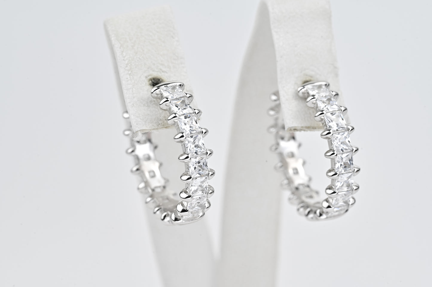 Silver Set (Hoops Earrings & Ring)