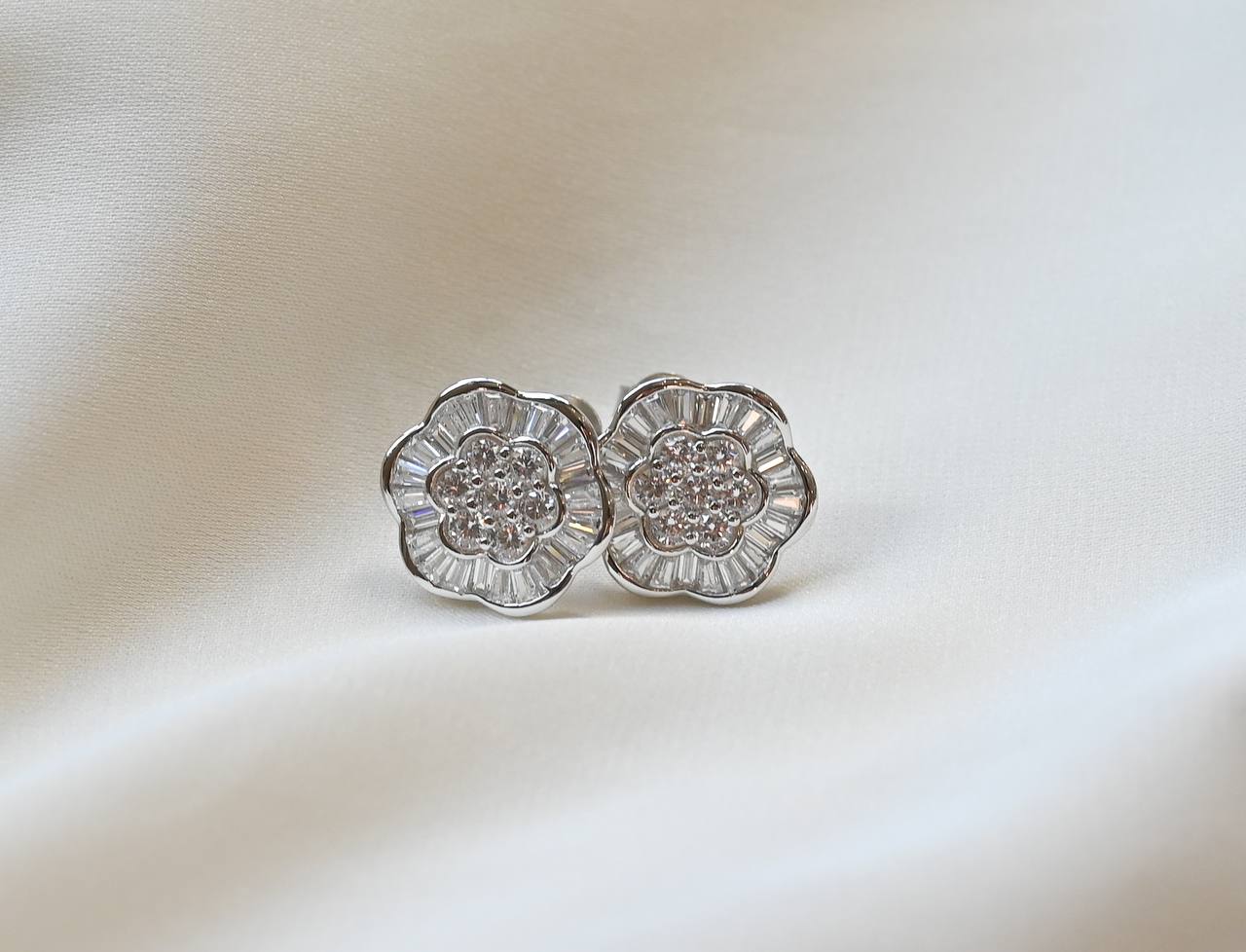 Silver Stud Earrings