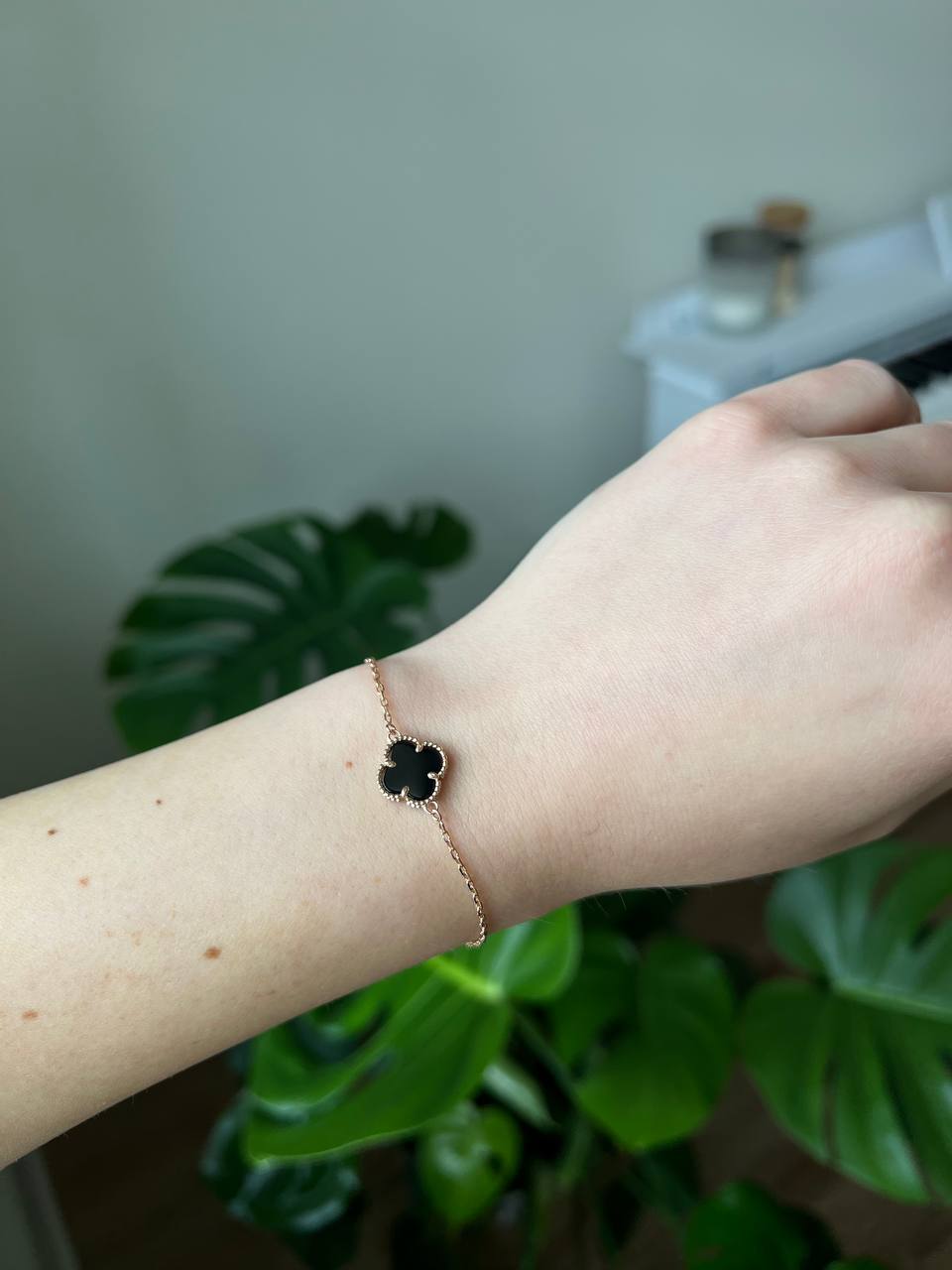 Bracelet Clover Black Onyx