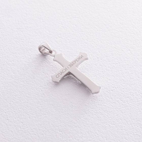 Orthodox Cross White Gold