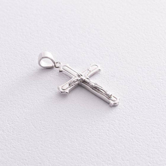 Orthodox Cross White Gold