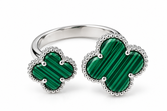 Silver Malachite Clover