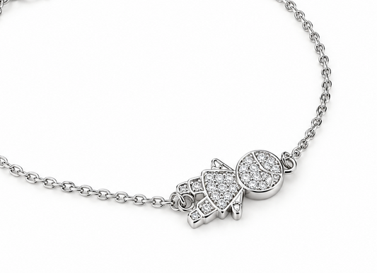 Silver Bracelet for MOM (Boy)