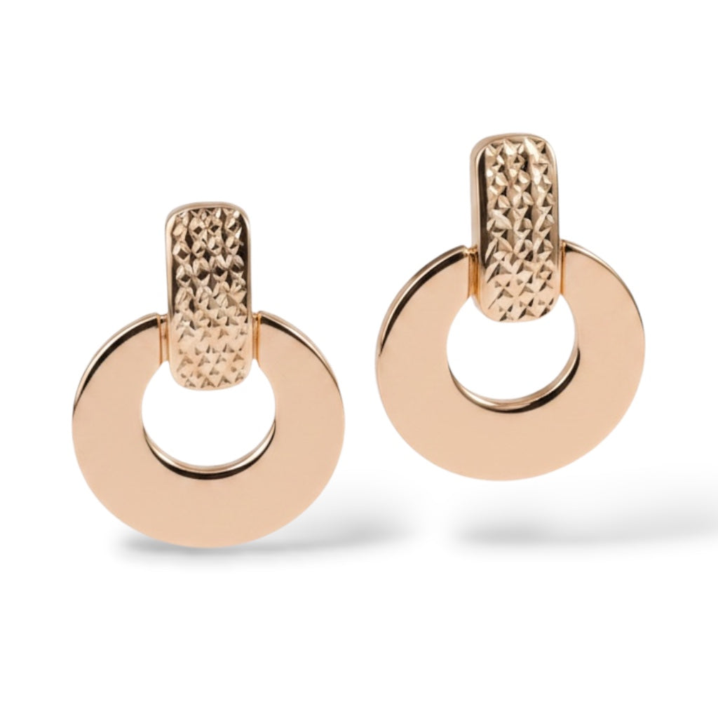 Rose Gold Earrings