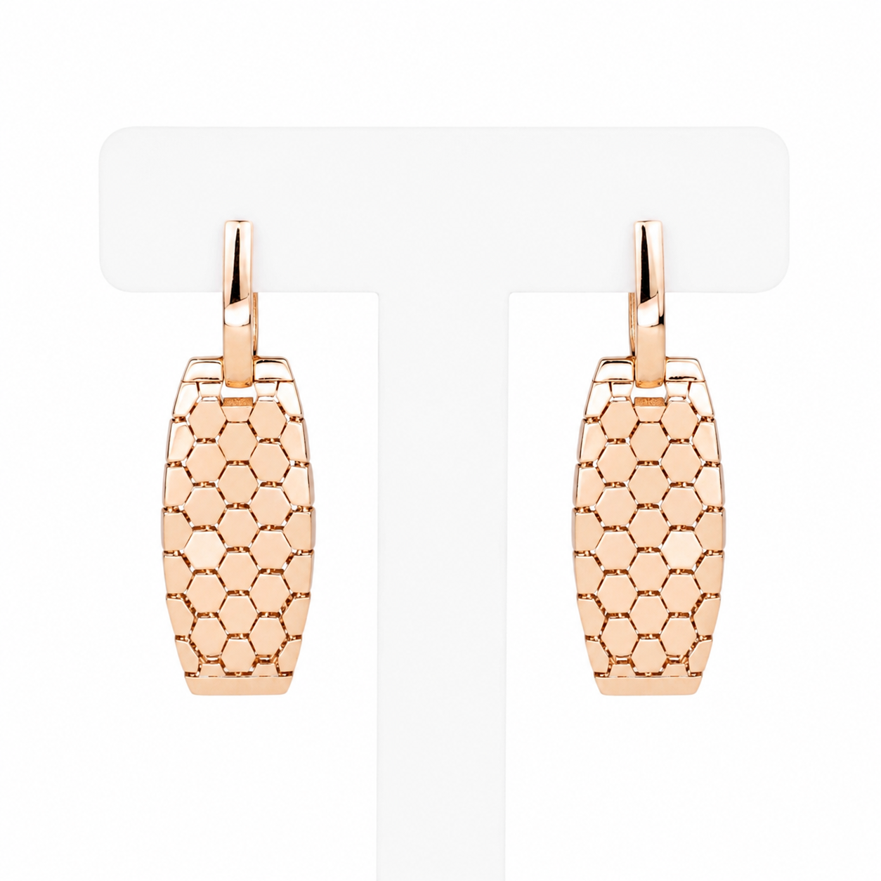 Rose Gold 585 Earrings