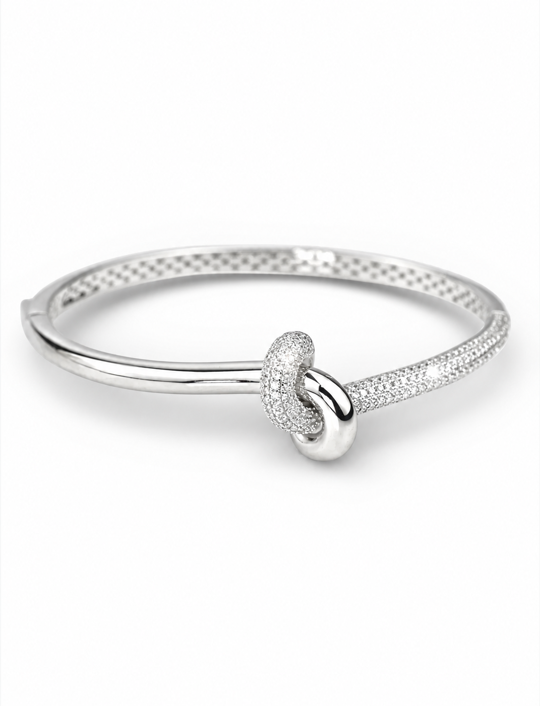 Silver Bracelet Knot