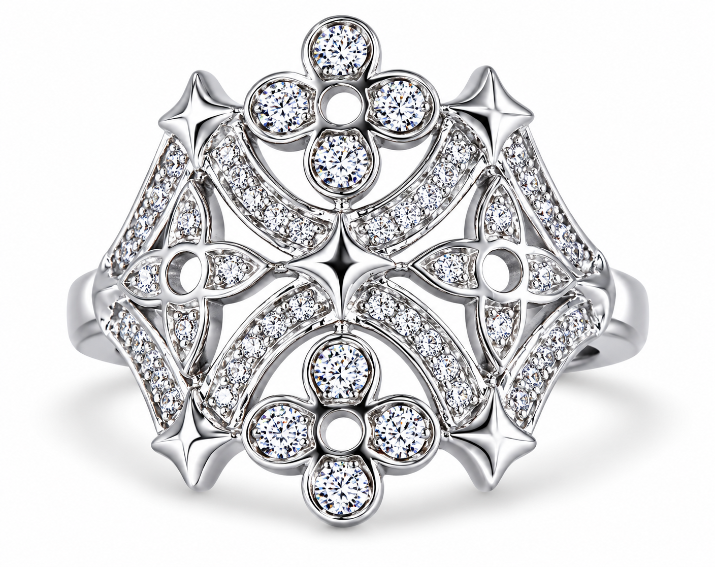 Silver Gothic Styled Ring