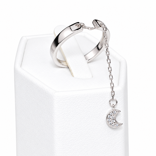 Silver Ring Moon