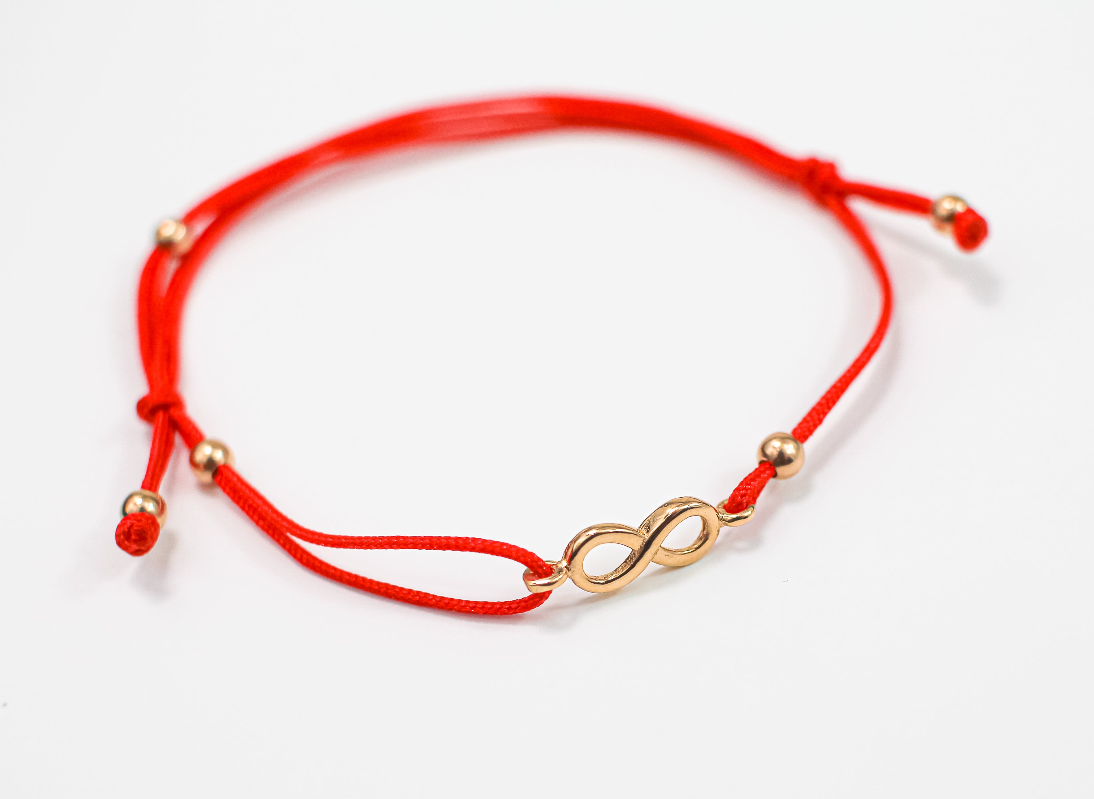 Thread Bracelet Simple Infinity – Bravo Gold USA