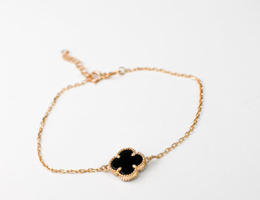 Bracelet Clover Black Onyx