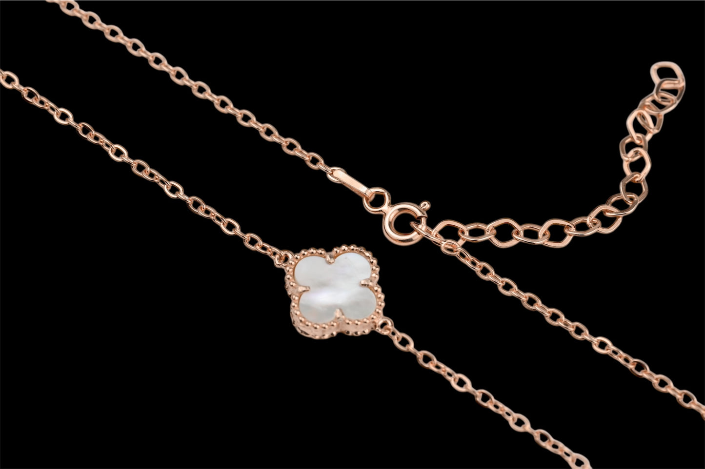 Silver 925 Necklace Mother of Pearl