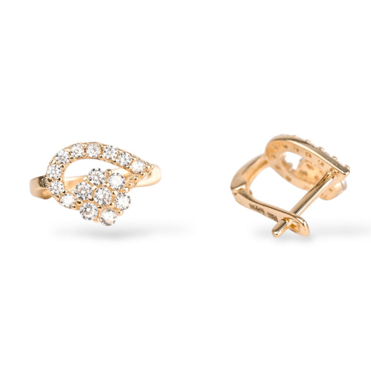 Kids Earrings with Zirconia stones
