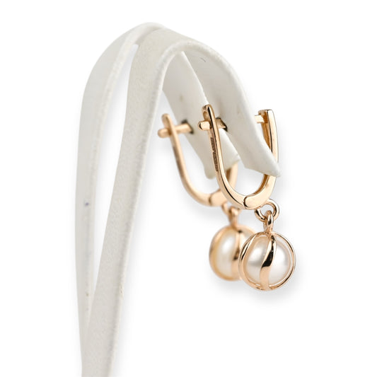 Dangle Pearl Earrings