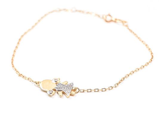 Bracelet "Girl" Rose Gold